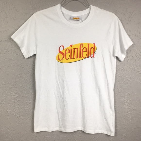 Tops - Seinfeld White Short Sleeve T-Shirt Size XS